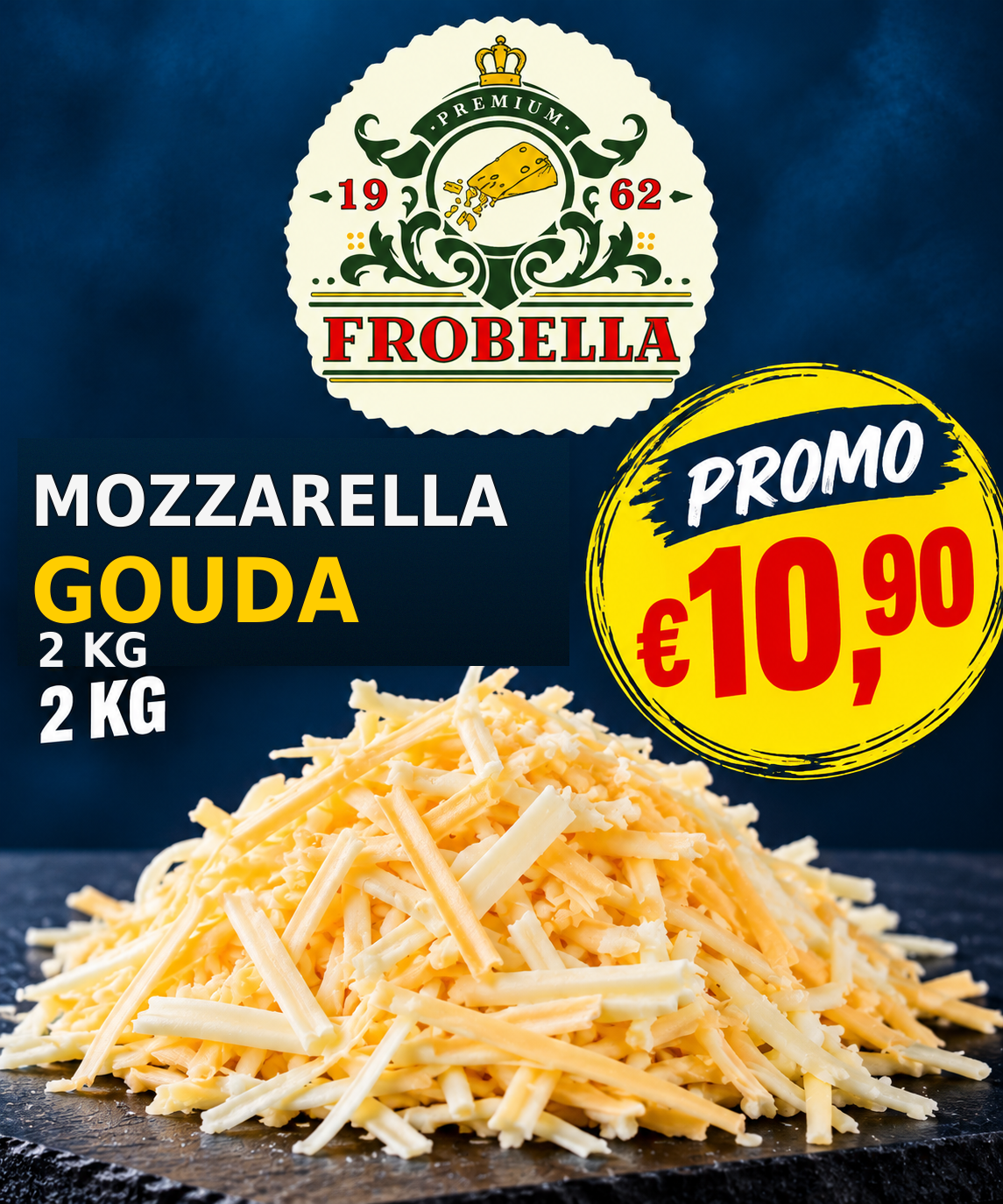 Frobella Mozzarella Gouda